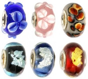Murano Glasbeads für Carlo Biagi Stil Armbänder Murano Glasbeads für Carlo Biagi Stil Armbänder