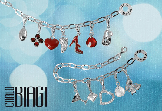 Charms-Schmuck von Carlo Biagi