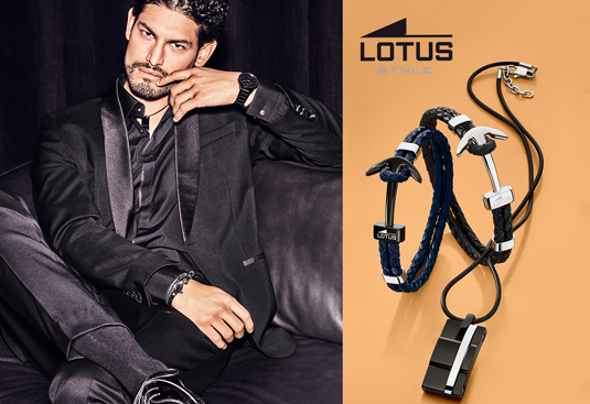 Lotus Style Herrenschmuck aus Edelstahl