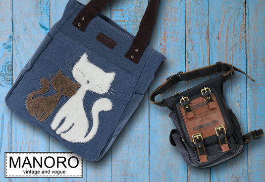 Manoro - Taschen aus Canvas