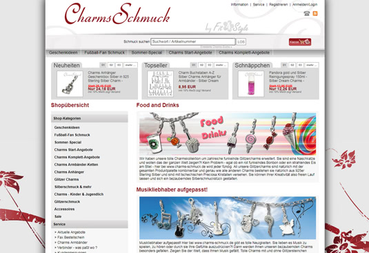CharmsSchmuck Online Shop