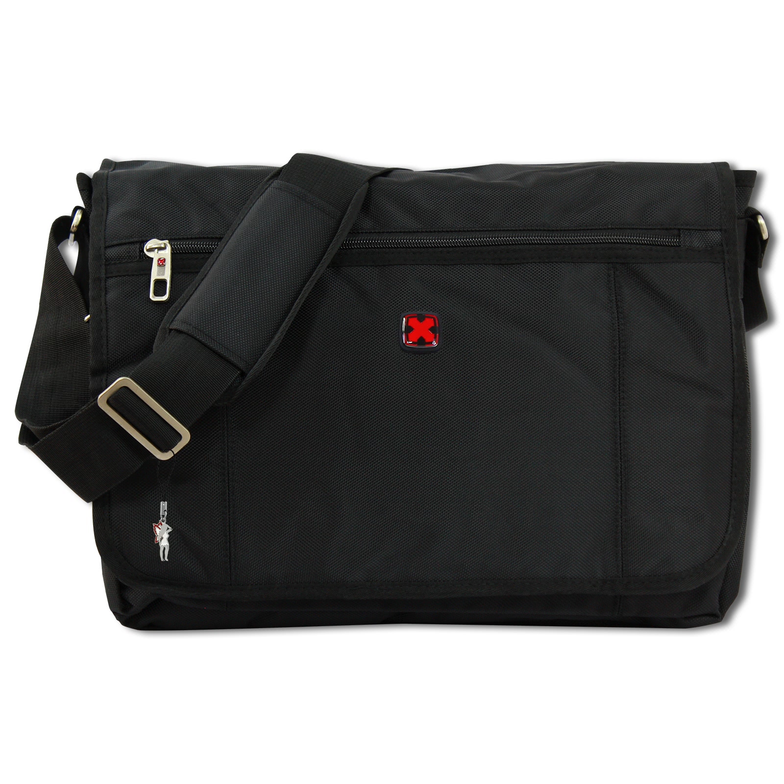 Travel N Meet schwarz Polyester Laptoptasche 15 Tasche OTD4201S