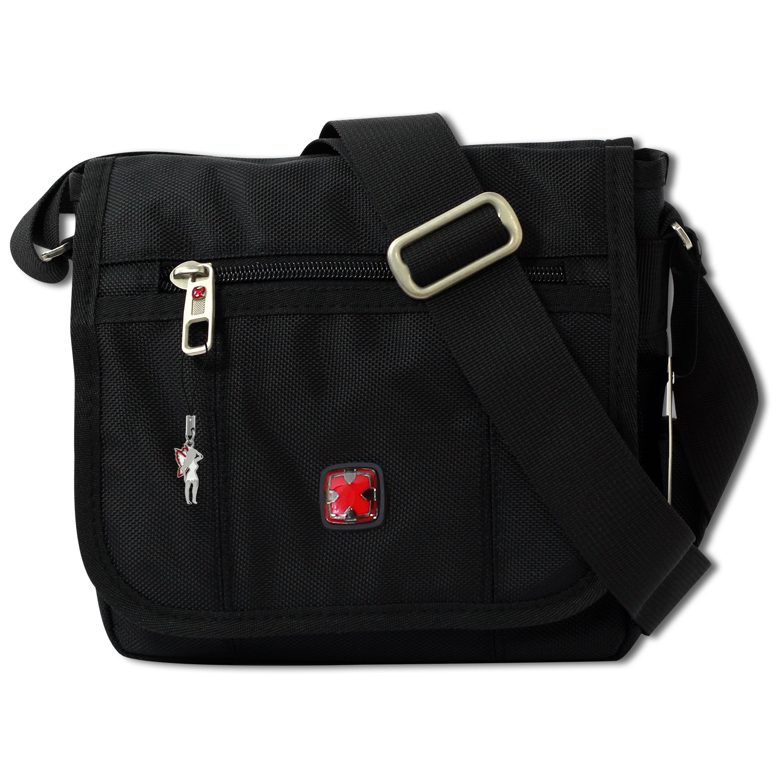 Travel N Meet  schwarz Messenger Bag  OTD4202S