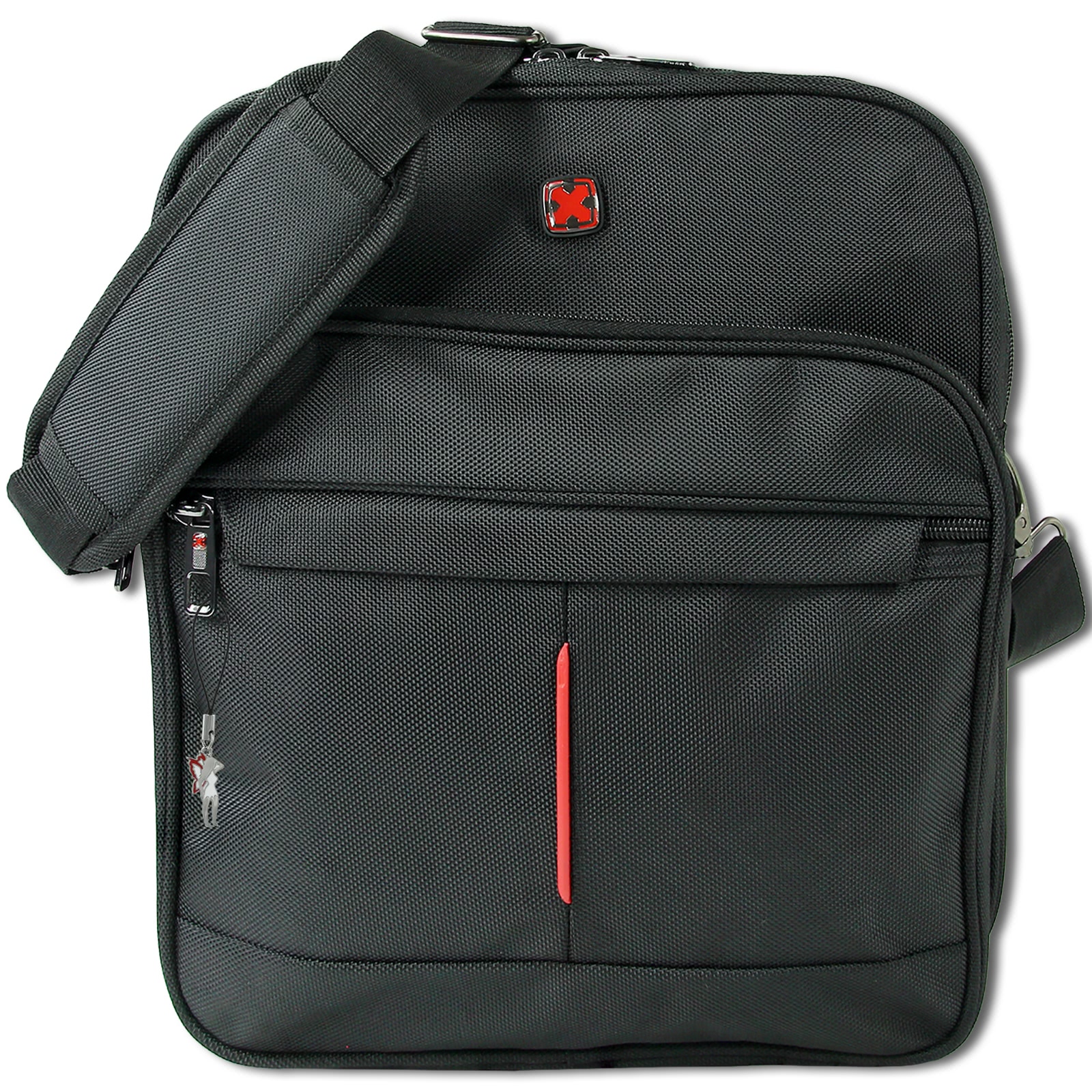 Travel N Meet Schultertasche Herren Crossover Tasche schwarz OTD4215S