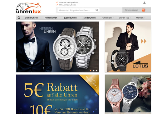UhrenLux Online Shop