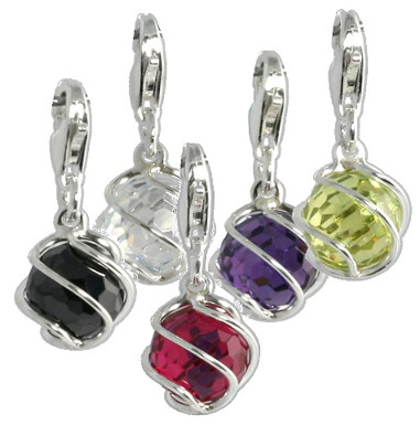 Charms mit Zirkonia